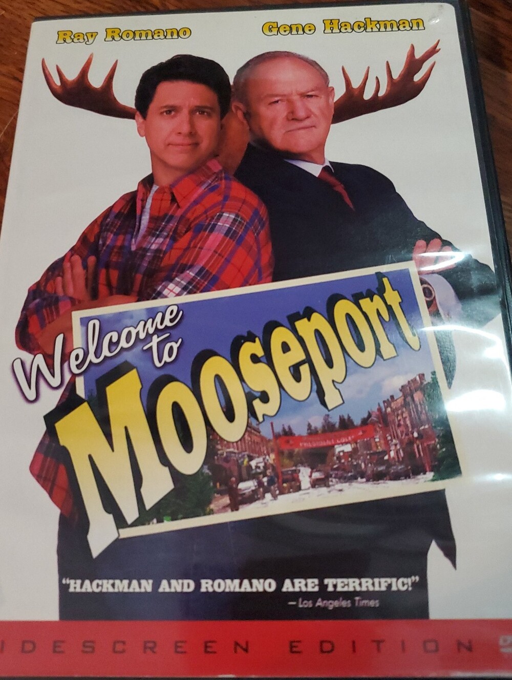 Welcome to Mooseport Decorative Movie Poster - Red/Blue